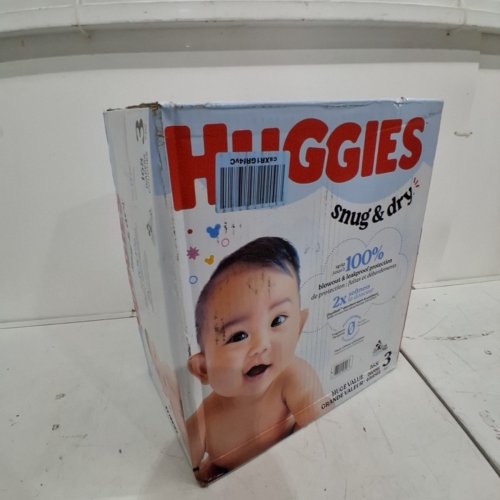 168PK HUGGIES SNUG AND DRY - SIZE 3 (12-18LB) image 2