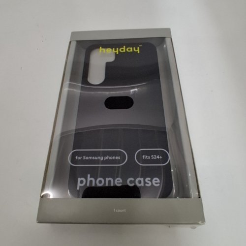 HEYDAY SILICONE PHONE CASE FOR SAMSUNG GALAXY S24+ - BLACK image 2