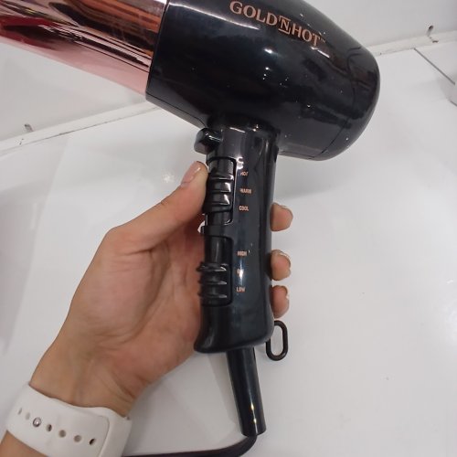 GOLD N HOT PRO HAIR DRYER - 1875W - BLACK AND ROSE GOLD (MODEL: GH2603) image 2