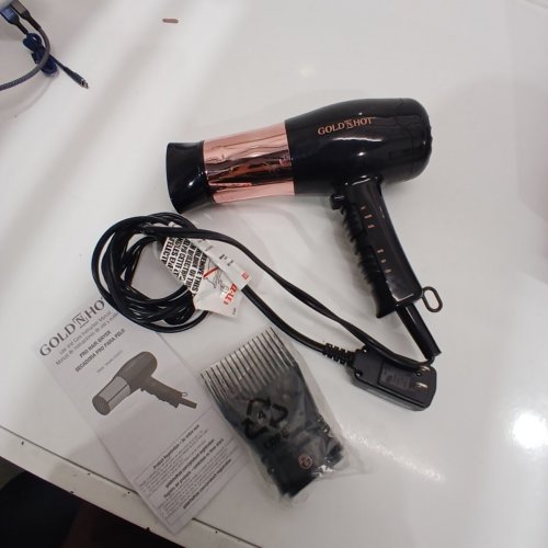 GOLD N HOT PRO HAIR DRYER - 1875W - BLACK AND ROSE GOLD (MODEL: GH2603) image 4