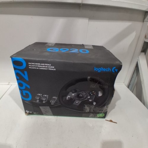LOGITECH G920 DRIVING FORCE RACE WHEEL, FORCE FEEDBACK STEERING WHEEL WITH PEDALS FOR XBOX ONE/PC (MODEL: 941-000121) image 5