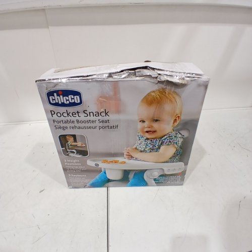 CHICCO POCKET SNACK BOOSTER SEAT - GREY image 4