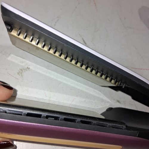 SHARK WET-TO-DRY SILKIPRO STRAIGHT HAIR STRAIGHTENER - 120 V 60HZ 1000W - PURPLE - (MODEL: HT401CPU) image 6