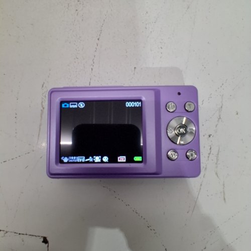 VIVITAR SNAPSHOT DUO DIGITAL CAMERA -16X ZOOM - 20MP - PURPLE image 2