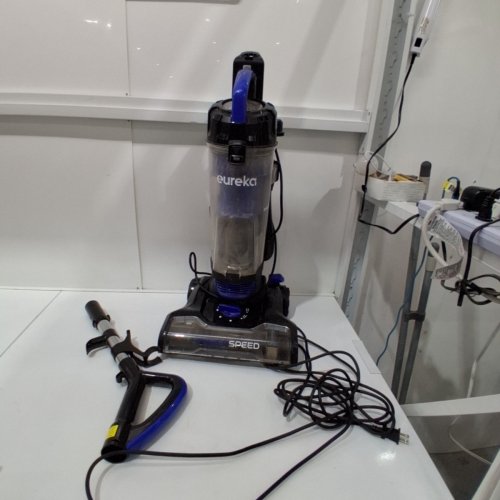 EUREKA POWERSPEED CORDED LIGHTWEIGHT UPRIGHT BAGLESS VACUUM CLEANER WITH ACCESSORIES - DARK BLUE (MODEL: NEU280C) image 3
