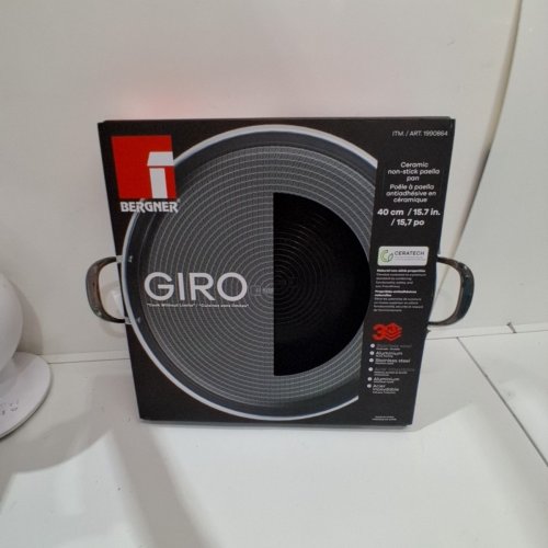 GIRO BERGNER CERAMIC NON-STICK PAELLA PAN - 15.7" (MODEL: 1990864) image 5