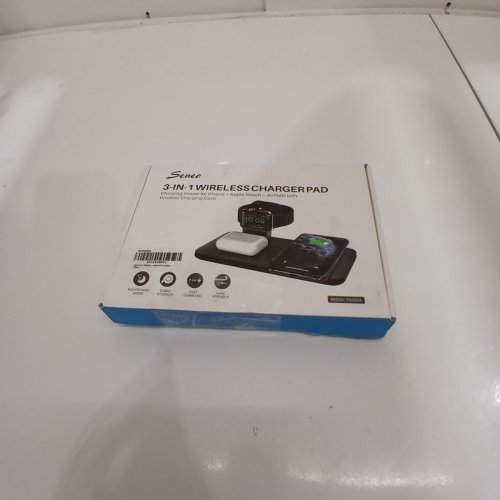 SENEO 3-IN-1 WIRELESS CHARGER PAD WITH DETACHABLE & MAGNETIC WIRELESS CHARGING STAND - 7.5W - BLACK (MODEL: PA202A) image 3