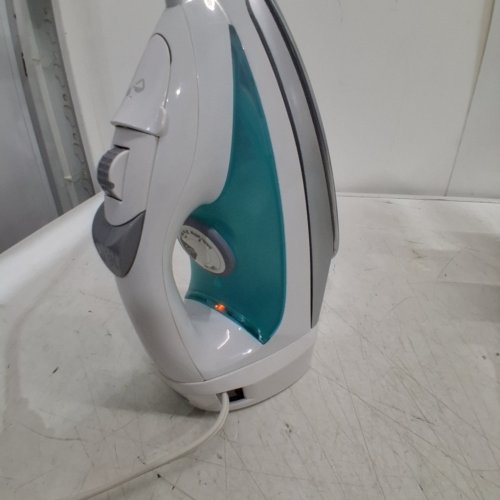 HAMILTON BEACH STEAM IRON STAINELESS STEEL SOLEPLATE - 11" - TEAL (MODEL:14212C) image 2