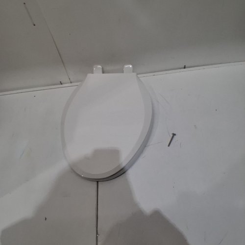 KOHLER CACHET ELONGATED TOILET SEAT - FITS BOWLS 18 5/8" - CREAM WHITE - (MODEL: 4636-RL-0) image 2