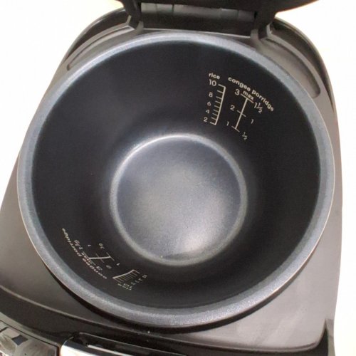 ECOHOUZNG MULTI-FUNCTION RICE COOKER WITH LED DIGITAL DISPLAY AND 11 PRESETS - 120V - BLACK (MODEL: ECP50035 / ECP550035R) image 4