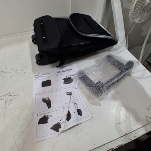 ULTRA COMPACT COOLER SMART CART - BLACK image 2