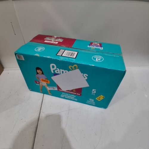 96PK PAMPERS PULL ON CRUISERS 360° 100% LEAKPROOF FIT DISPOSABLE BABY DIAPERS - SIZE 5 (27LBS+) image 2