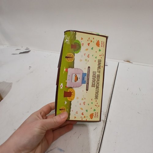 EARLY EDUCATION TALKING FLASH CARD DEVICE FRENCH AND ENGLISH - BLUE - (MODEL:KPJ06) image 5