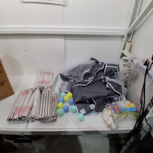 ORIAN BABIES BABY PLAYARD PLAYPEN WITH BREATHABLE MESH SIDES - 50" X 50" - LIGHT GREY image 2
