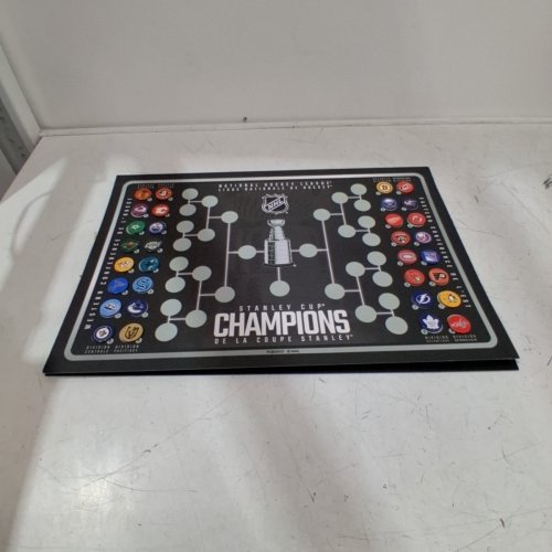 NHL MAGNETIC STANDINGS BOARD - 32 TEAM MAGNETS, INTERACTIVE HOCKEY SEASON TRACKER - 12" X 18" image 2