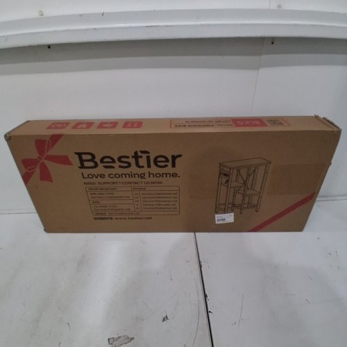 BESTIER FISH AND REPTILE TANK STAND WITH POWER OUTLET FOR UP TO 10 GALLON TANKS - 20.28" X 10.63" X 30.24" - BLACK (P300151SUS-BLKG) image 3