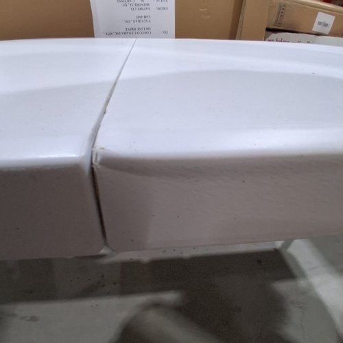 STAR ELITE COMMERCIAL GRADE FOLDING TABLE WITH HANDLE - 6FT - WHITE image 3