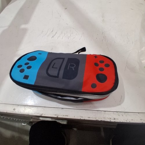 VIDEO GAME CONTROLLER PENCIL CASE - BLUE /RED / GREY image 2