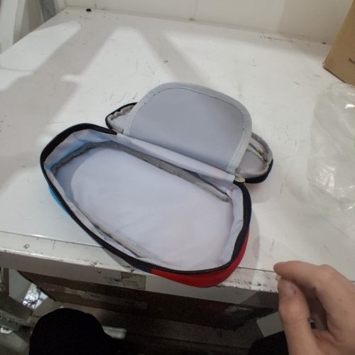 VIDEO GAME CONTROLLER PENCIL CASE - BLUE /RED / GREY image 4