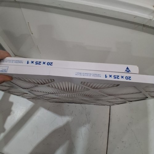 2PK NORDIC PURE AC & FURNACE AIR FILTERS - 20" X 25" X 1" - WHITE image 3