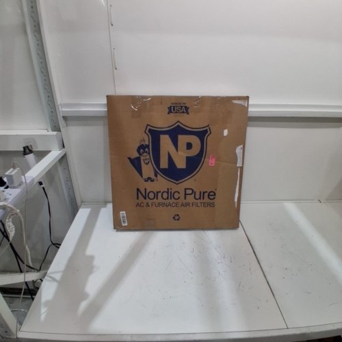 2PK NORDIC PURE AC & FURNACE AIR FILTERS - 20" X 25" X 1" - WHITE image 5