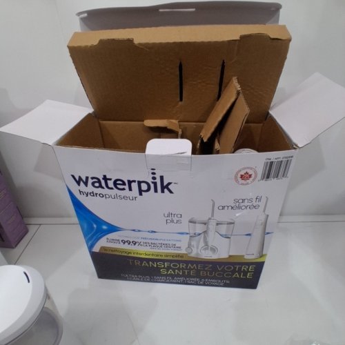 WATERPIK ULTRA PLUS & CORDLESS ENHANCE WATER FLOSSER COMBO PACK - WHITE (MODEL: 2702338) image 5