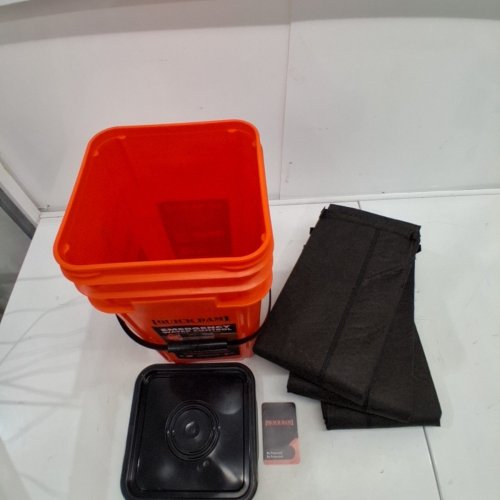 3PK QUICK DAM WATER ACTIVATED FLOOD BARRIERS WITH BUCKET - 10FT - BLACK (MODEL: QDGG10-5) image 3