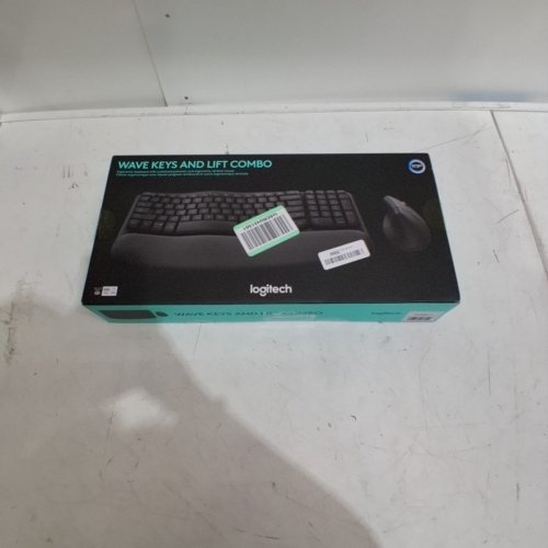 2PC LOGITECH WAVE KEYS KEYBOARD AND LIFT COMBO MOUSE - BLACK (MODEL: 920-013610) image 3