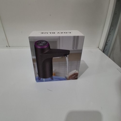 COZY BLUE UNIVERSAL PORTABLE ELECTRIC WATER DISPENSER PUMP - 3/4/5 GALLON - BLACK/PURPLE (MODEL: MR001) image 5