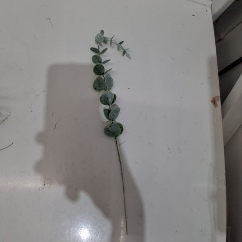 24PC CEWOR ARTIFICIA EUCALYPTUS STEMS - 14" - GREEN image 4
