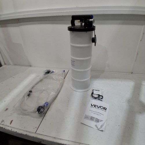 VEVOR FLUID EXTRACTOR HAND OPERATED MANUAL VACUUM EXTRACTOR - 6.5L - WHITE image 2