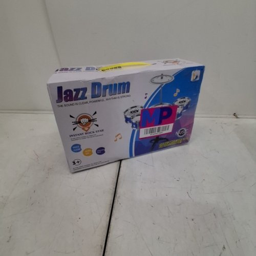 10PC KIDS JAZZ DRUM SET - BLUE image 3