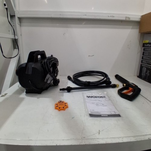 WORX ELECTRIC PRESSURE WASHER - 13 AMP 1870 PSOI - BLACK/ORANGE (MODEL: WG602) image 3