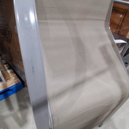 OUTDOOR POOL LOUNGE CHAIR - 65.7"-TAN/ GRAY image 4