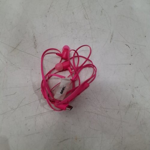ONN. WIRED IN-EAR EARPHONES WITH USB-C CONNECTOR - PINK image 2