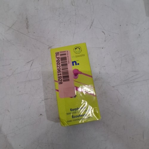 ONN. WIRED IN-EAR EARPHONES WITH USB-C CONNECTOR - PINK image 5