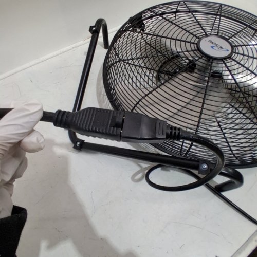 ILIVING 20" HIGH VELOCITY STAND FAN - BLACK (MODEL: ILG8F20) image 2