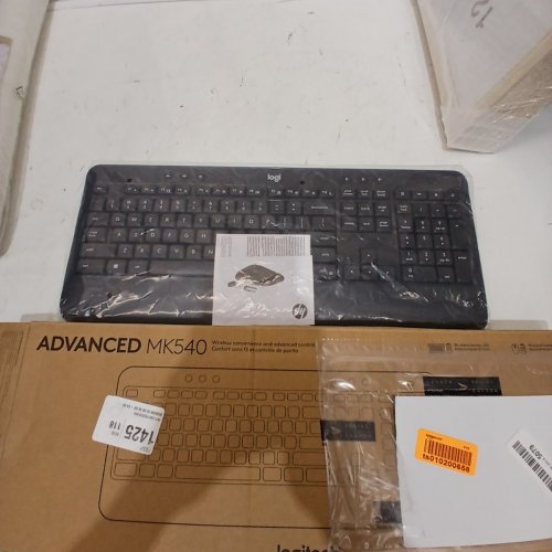 LOGITECH ADVANCED WIRELESS KEYBOARD - BLACK (MODEL: MK540) image 2