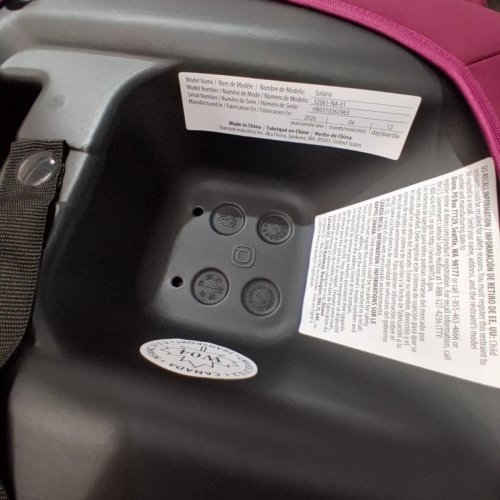 2PK DIONO SOLANA NO LATCH BACKLESS BOOSTER SEAT - 40-120LB CAPACITY - PINK (MODEL: 32061-NA-01) image 5