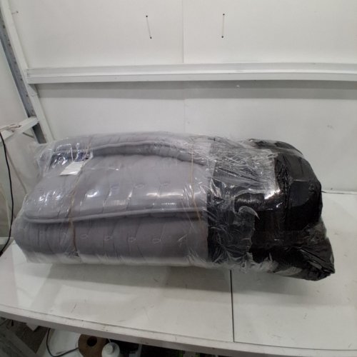 LILYVIBEBEARHAPPY PREMIUM MATTRESS TOPPER - QUEEN 80" X 60" - GREY (MODEL: DSH-03) image 6