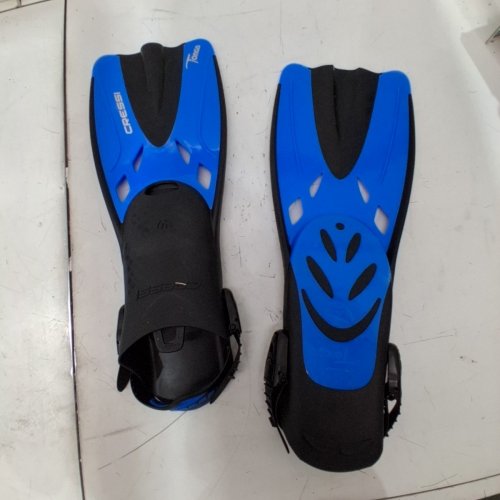2PK MENS CRESSI SNORKELING FINS - L/XL (9/13) - BLACK / BLUE (ITEM: CA285202) image 3