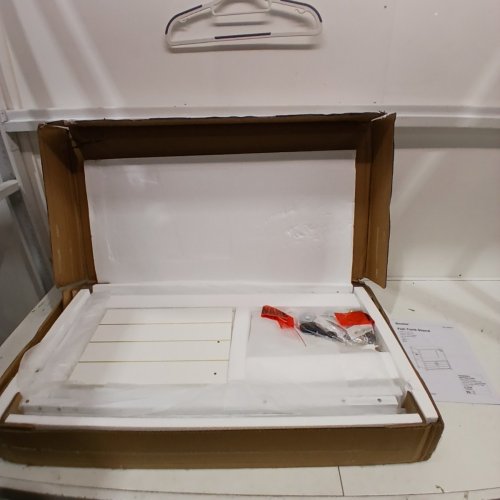 BESTIER AQUARIUM STAND WITH POWER OUTLETS AND STORAGE - 31.5" L X 15.7" W - WHITE (MODEL: P300580SUS-WHT) image 2
