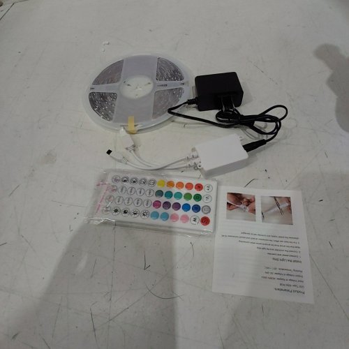 LED STRIP LIGHTS - RGB COLOR CHANGING, BLUETOOTH, APP CONTROLLED WITH REMOTE - 65FT image 3