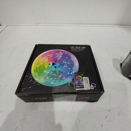 LED STRIP LIGHTS - RGB COLOR CHANGING, BLUETOOTH, APP CONTROLLED WITH REMOTE - 65FT image 4