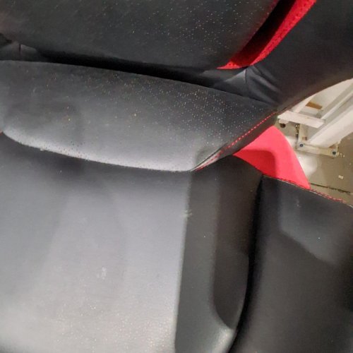 DPS ENCORE 3D INSIGHT GAMING OFFICE CHAIR - 49.5" X 27.5" X 29.2" - BLACK / RED image 3