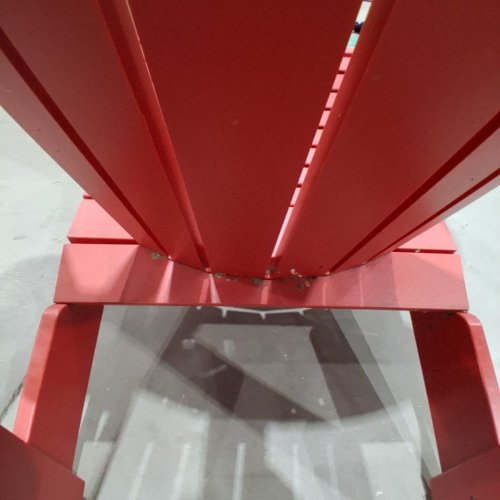 LEISURE LINE CLASSIC ADIRONDACK CHAIR - 33'' X 39'' X 40'' - RED image 5