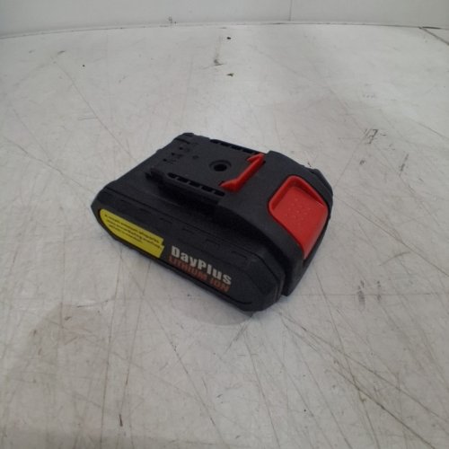 DAYPLUS LITHIUM-ION RECHARGEABLE BATTERY - 21V - 1.5 AH - BLACK / ORANGE (MODEL: YC01) image 3