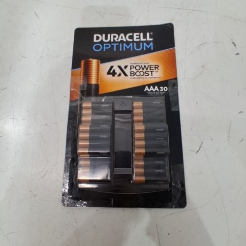 30PK DURACELL OPTIMUM 4X POWER BOOST ALKALINE "AAA" BATTERY image 2