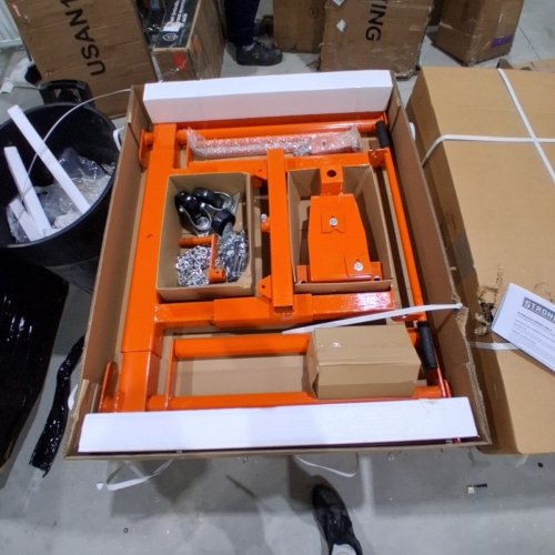 STRONGARM HEAVY DUTY WHEEL DOLLY WITH A 1500LB CAPACITY - ORANGE (MODEL: 224/030484) image 4