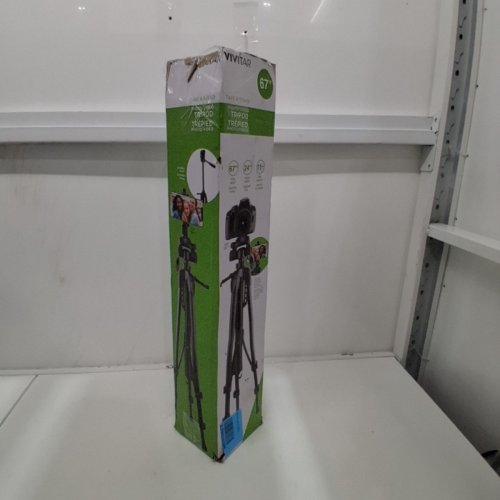 VIVITAR PRO CAMERA TRIPOD - 67" - BLACK (MODEL: VIVVPT4867-FR-NOC) image 4